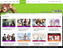 Tablet Screenshot of communaute.icotaku.com