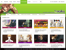 Tablet Screenshot of jeu.icotaku.com